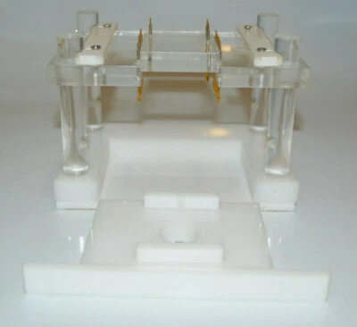 Banco prova professionale modders acrilico micro 6"W x 4"D x 4-1/4"H bianco/chiaro - Immagine 1 di 4