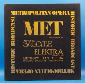 Metropolitan Opera Historic Broadcast Recordings (1952) 4xLP Box Set BS1 - Foto 1 di 9