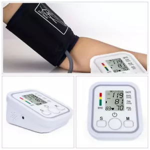 MISURATORE DI PRESSIONE DA BRACCIO AUTOMATICO SFIGMOMANOMETRO MISURA PRESSIONI - Foto 1 di 5