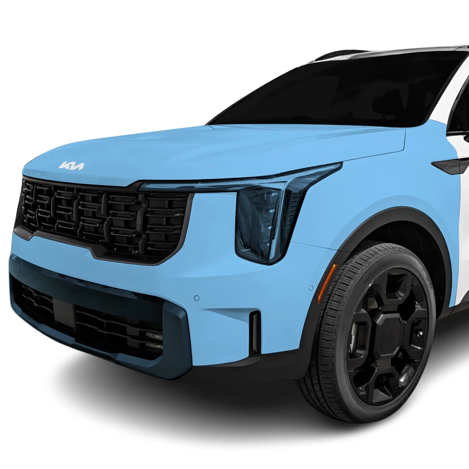 Kit de sujetador transparente de película de protección de pintura precortada PPF para Kia Sorento 2024+ Foto 1 de 4