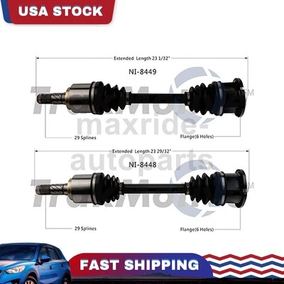 Rear Passenger Driver Side CV Axle Joint Fits Nissan 200SX 1.8L 3.0L - Image 1 of 3