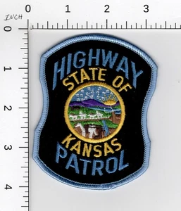 PARCHE DE POLICÍA COLECCIONABLE KANSAS HIGHWAY PATROL (VERSIÓN FIELTRO) - Imagen 1 de 2