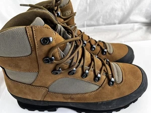 OTB Stiefel Herren Größe 13 braun Sympatex wasserdicht Wandern Vibram Leder NEU - Bild 1 von 19