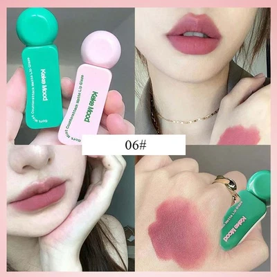 Liquid Lipstick Mud Lip Gloss Lip Makeup Lip Tint Matte Velvetlong Lasting & - Image 1 of 4