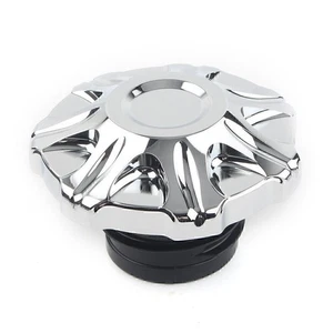 Tapa de aceite CNC tapa del tanque para Harley Dyna Davidson 1991-2017 FXD Mid-Control cromo - Imagen 1 de 6