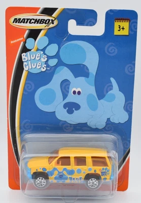 Matchbox Superfast 2004 Ford Expedition Blue´s Clues yellow. Blister Card - Image 1 of 2