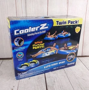 NEW SEALED - Two 2x Bestway Rapid Rider Swimming Pool Ocean & Lake Tube Float - Picture 1 of 8