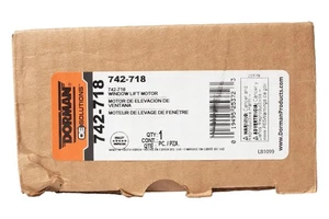 Dorman Front Left Window Lift Motor Fits 2003-2008 Hyundai Tiburon Model 742-718 - Picture 1 of 4