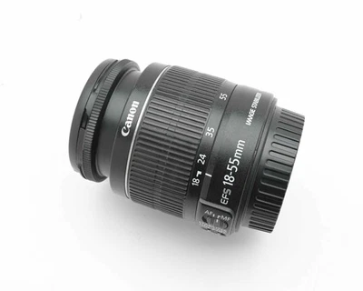 Canon Zoom Lens EF-S 18-55mm f/3.5-5.6 IS II Canon EF-S with Caps READ (#19468) - Image 1 of 4