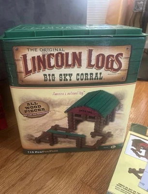 The original Lincoln Logs Big Sky Corral - Image 1 of 4