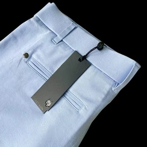 Greyson Golf Sequoia Shorts Stretch Heron Light Blue Size 34 $148 - Picture 1 of 6