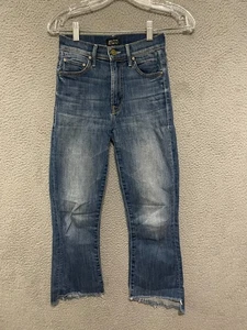 Mother Damen Jeans Insider Crop Step Fray Größe 24 Distressed Erwachsene Baumwolle - Bild 1 von 5