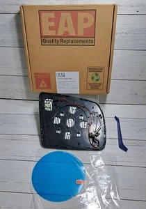 Driver Side Mirror Glass Compatible with Toyota Tundra 2007-2021, Toyota Sequoia - Foto 1 di 10