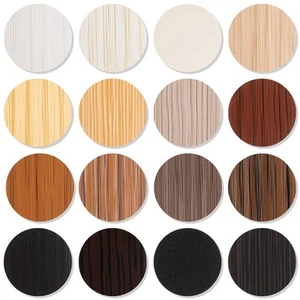 864 Wood Stickers for Furniture, 0.83 Inch Screw Hole Covers, Waterproof PVC,... - Picture 1 of 7