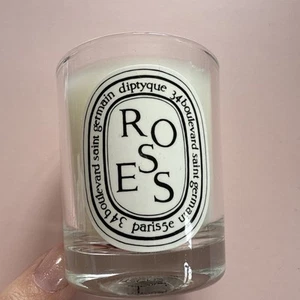 Mini Vela Diptyque Roses 35g Vela Perfumada - Sin Caja, De un Juego - Imagen 1 de 4
