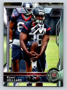 2015 Topps #488 Kenny Hilliard Houston Texans Rookie - Picture 1 of 2