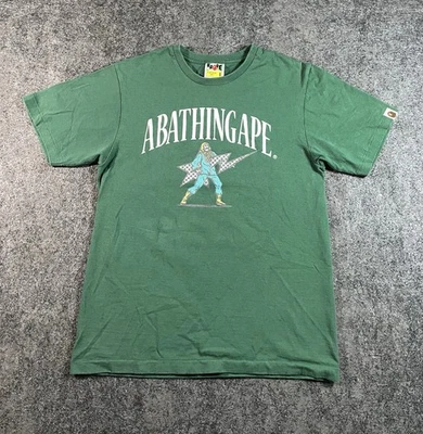 Camiseta gráfica A Bathing Ape Bape Archive #2 'verde' talla pequeña manga corta Foto 1 de 4