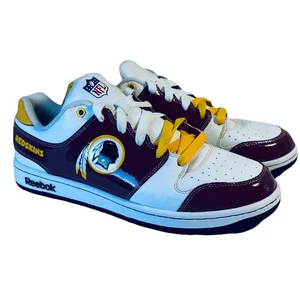 Reebok NFL Recline Washington Redskins Men's Sneakers Size 10 - Picture 1 of 19
