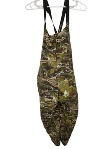 Under Armour Cold Gear Hunting Bibs Insulated UA Forest Camo Big Mens Size 5XL - Picture 1 of 7