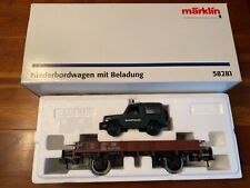 Marklin 1 Gauge Flat Bed Freight Car 58281
