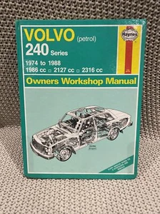 VOLVO 242 244 245 ( 2.0 2.1 2.3 PETROL ) SALOON ESTATE 1974-88 WORKSHOP MANUAL - Picture 1 of 21