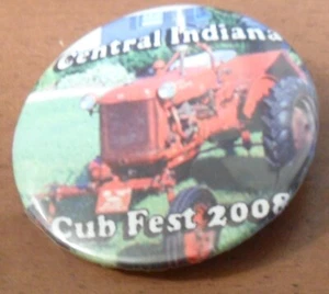 2008 CENTRAL INDIANA CUB FEST 2008 Pinback, Button, Pin 2.25 Diameter - Picture 1 of 2