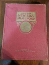 VTG book of 1942 WWII Era Maps US States & World - Hammond's New Era Atlas
