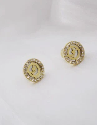 New MK stud earrings gold silver free shipping - Image 1 of 3
