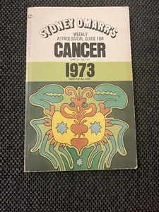 Sydney Omarr's 1973 Astrological Guide for Cancer Paperback Astrology Zodiac - Picture 1 of 7