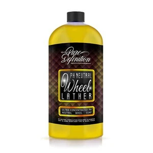 Limpiador de ruedas de automóvil PH aleación neutro vehículo removedor de suciedad 1000 ml definición pura - Imagen 1 de 7