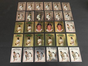 1981-82  TOPPS BASEBALL STICKER SUPERSTAR FOIL LOT GOSSAGE-JOHN-MCGRAW (30CT)