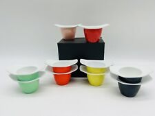 Waca Egg Cups Holders Germany MCM Set of 10 Multi Color