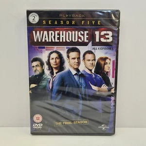Warehouse 13 Series 5 DVD New Sealed UK Region 2 - Foto 1 di 2