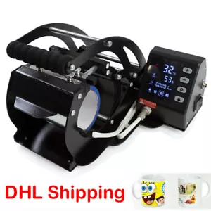 New Intelligent portable Touch Screen Heat Press Machine Coffee Mug Sublimation - Picture 1 of 11