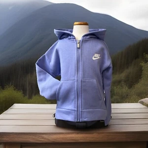 Nike Little Girls Fleece Lined Hoodie Size 6 M - Picture 1 of 11