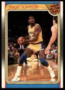 1988-89 Fleer All Star Magic Johnson SONICE Lakers #123 *Noles2148* 10=Free Ship - Picture 1 of 2