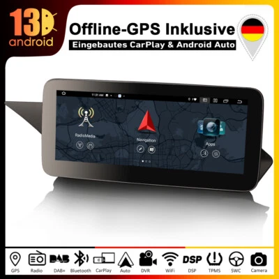 10.25" 8-Kern Android 13 Navi Autoradio CarPlay WIFI Mercedes E-Klasse W213 S213 - Bild 1 von 4