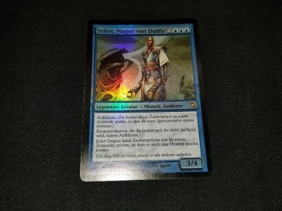MTG 1x Time Spiral blue rare MP German FOIL Teferi, Mage of Zhalfir - Image 1 of 2