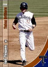 2006 Tulsa Drillers Grandstand #21 Jud Thigpen Cleveland Mississippi MS Card