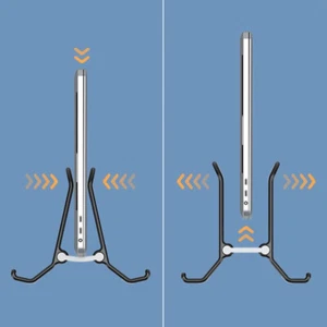 Vertical Stand For Mac Mini Aluminum Alloy Laptop Desktop Stand Anti-Slip Holder - Photo 1/13