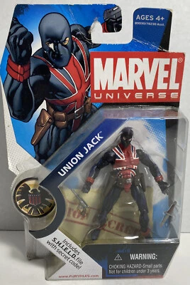 Universo Marvel Union Jack AF 3.75" 2008 Hasbro Nuevo en caja Serie 2 Foto 1 de 3