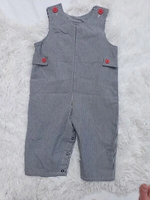 Брюки-джемперы для мальчиков Chez Ami Longall цельные размер 18 месяцев гладкие черные - Изображение 1 из 4