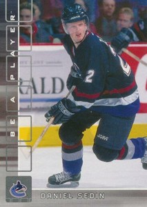 2001-02 BAP Memorabilia #6 DANIEL SEDIN - Vancouver Canucks