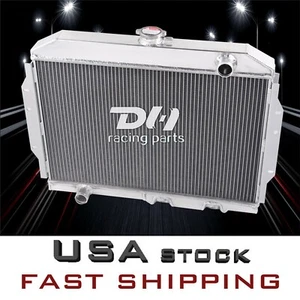 3 Row Aluminum Radiator FITS 1958-1974 AMC JAVELIN MATADOR AMX RAMBLER REBEL 407 - Picture 1 of 12