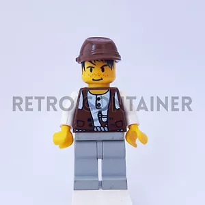 LEGO Minifigures - 1x adv014 - Mike - Adventurers Omino Minifig 5987 5975 5921 - Foto 1 di 1