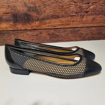 Zapatos planos de vestir Calvin Klein para mujer con clavo sin cordones punta puntiaguda 11M Foto 1 de 4