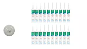 Ottoseal Silikon S100 Otto Chemie Premium Sanitär Silicon C94 silbergrau - Bild 1 von 12