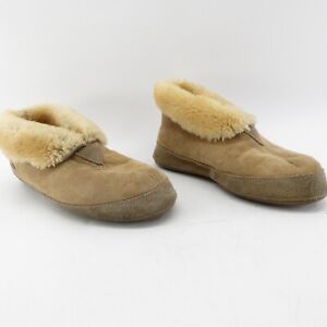 Acorn Genuine Sheepskin Bootie Slippers - Size Men's  9-10  Women's 10.5-11.5