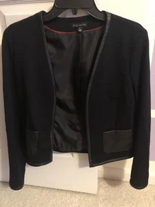 Willi Smith Women’s Black Small Blazer  - Picture 1 of 3