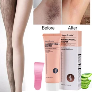 Painless Permanent Hair Removal Cream Fast Stop Hair Growth Cream For Women Men - Picture 1 of 15